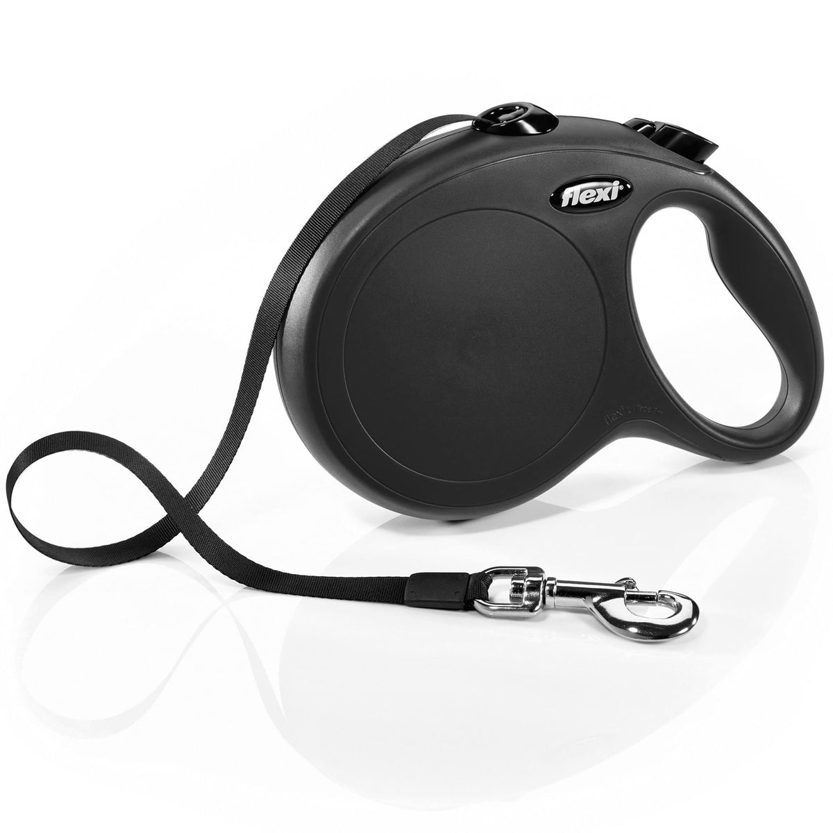 Black Large 26 ft Retractable Tape Leash E634297