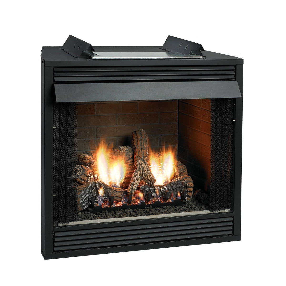Vent-Free Firebox with Louver Refractory Liner N131872