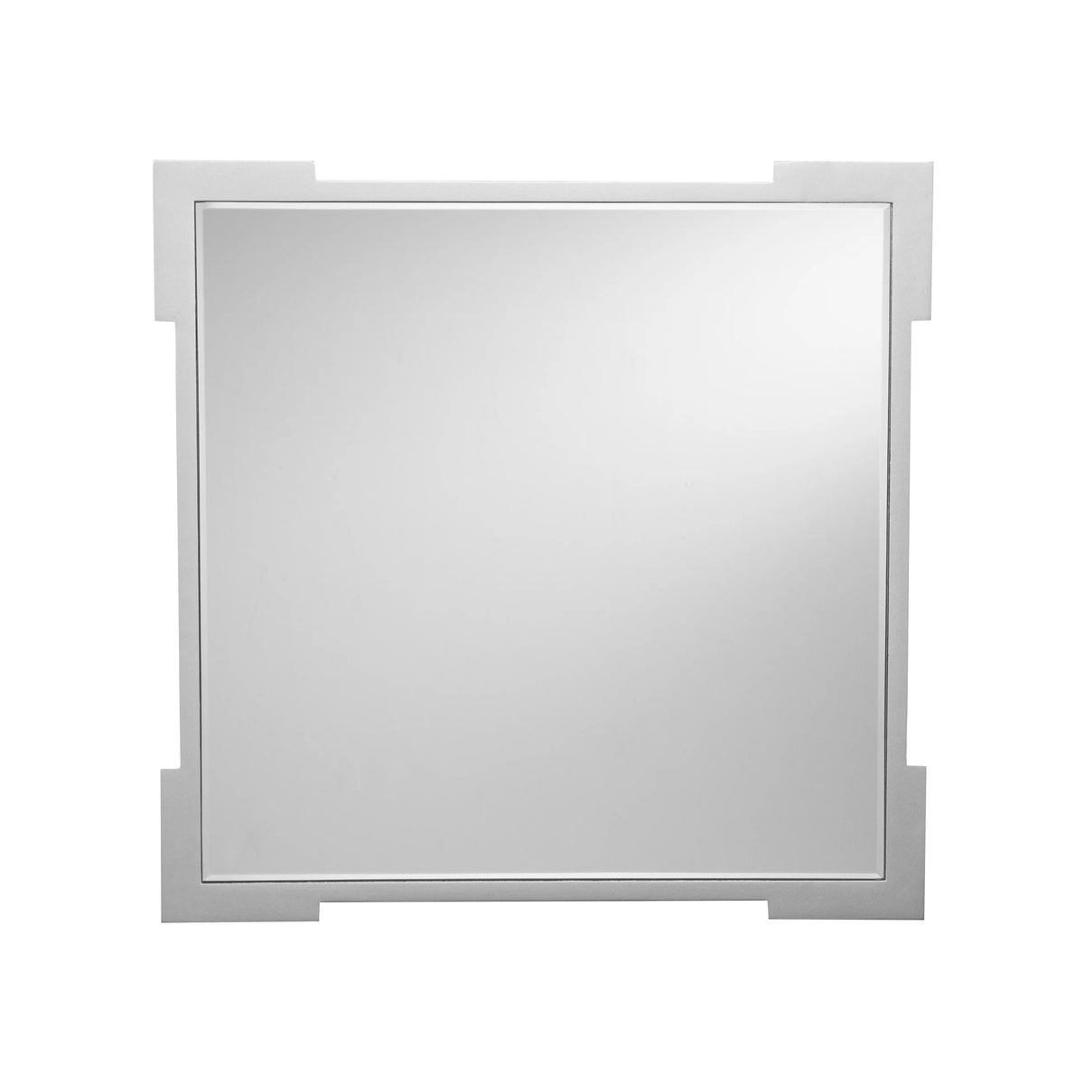 Mirrored Square End Table S589