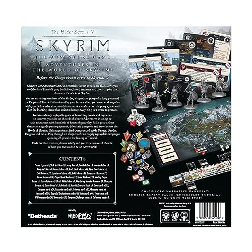 Adventure Game with Tabletop Miniatures, 1-4 Players O1449