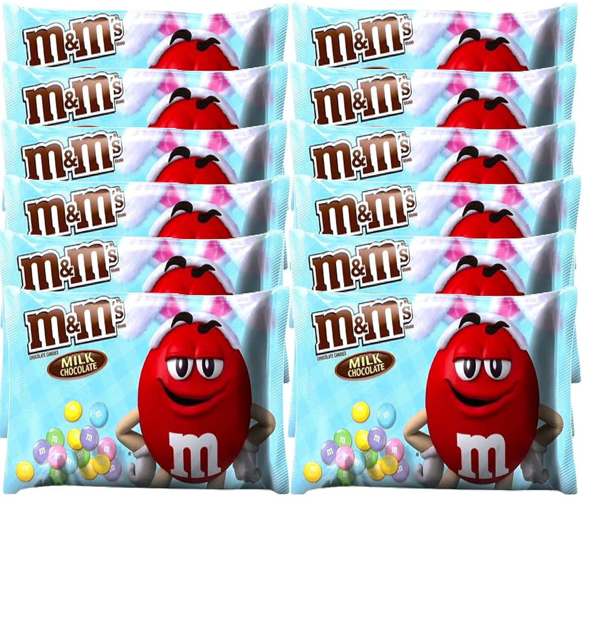 Pastel Colored Milk Chocolate Easter Candy 10 Oz B2073