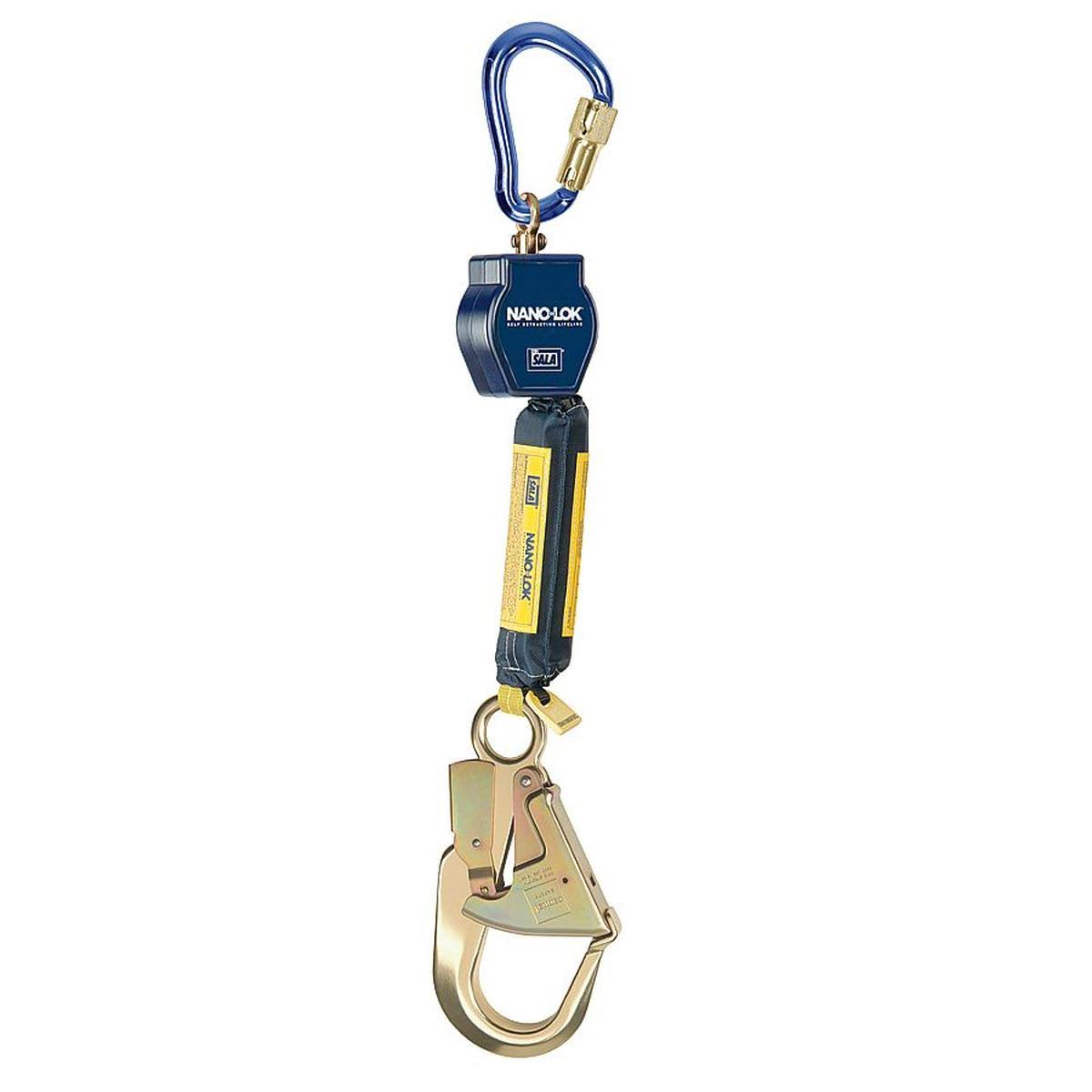 6& Nano-Lok Self Retracting Lifeline with Anchor Hook O735415