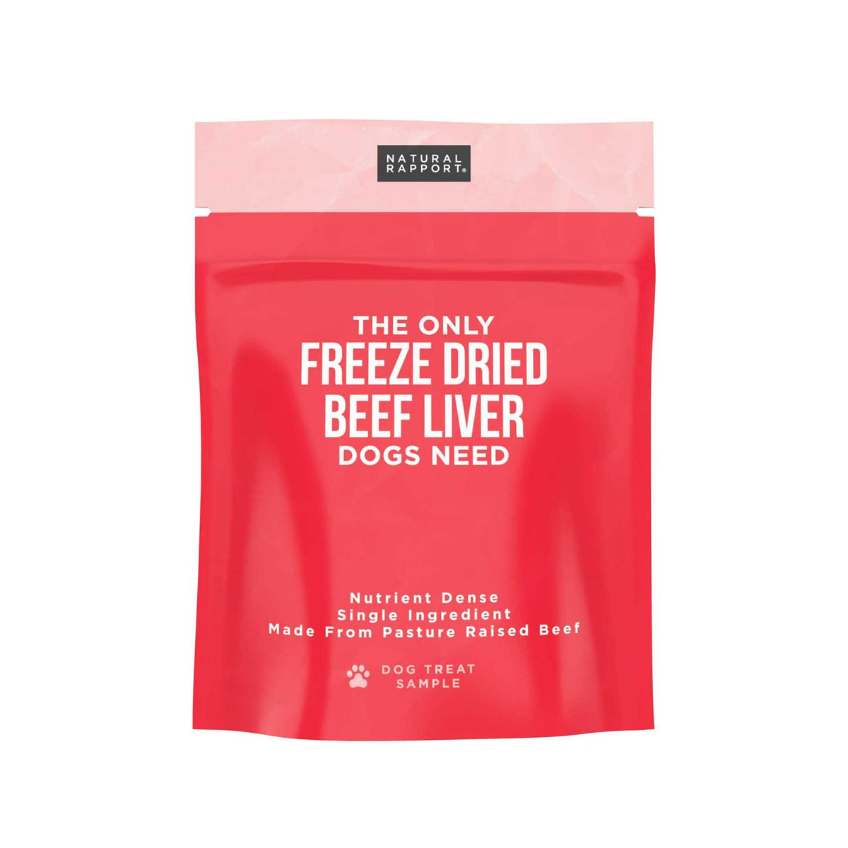 Freeze Dried Beef Liver Dog Treats B63081