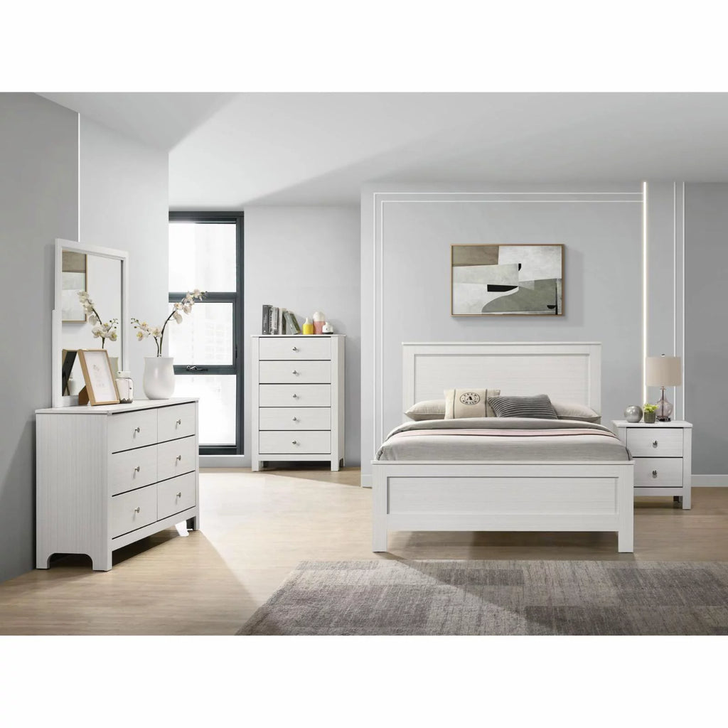 White 5-Drawer Chest M53601