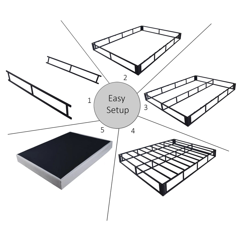 8" Queen Metal Box Spring T28780
