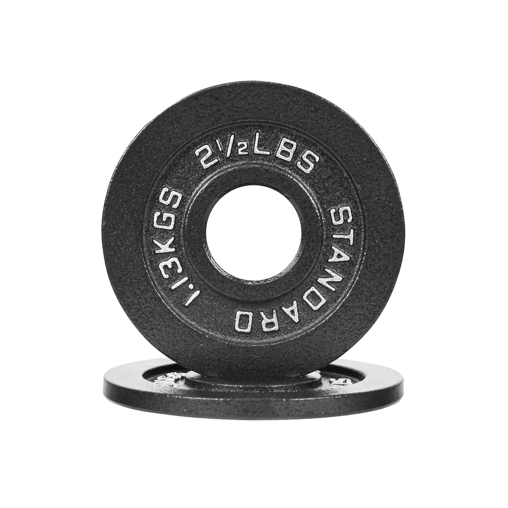 2.5lb Pair Steel Olympic Plates F25922