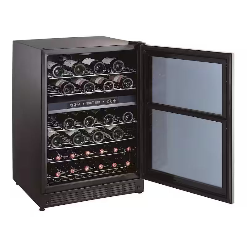 Dual Zone Wine Cooler in Stainless Steel T52410
