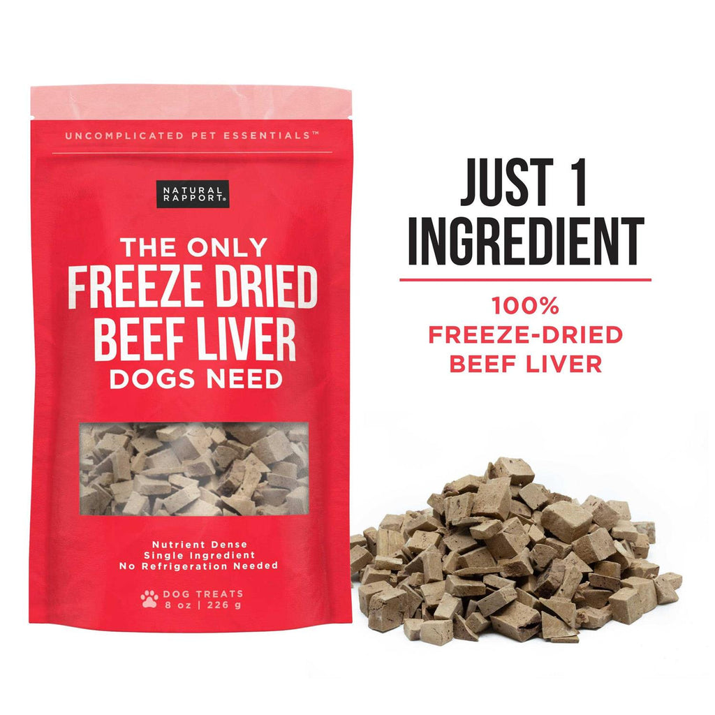 Freeze Dried Beef Liver Dog Treats B63081
