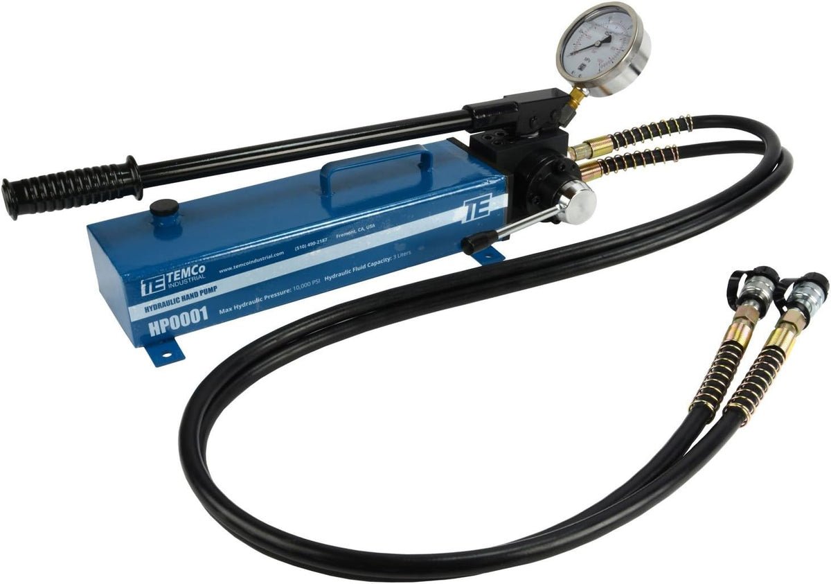 Electric Hydraulic Pump Power Pack Unit 2 Stage Double Acting 110v 10k psi 488 Cubic in Capacity C798