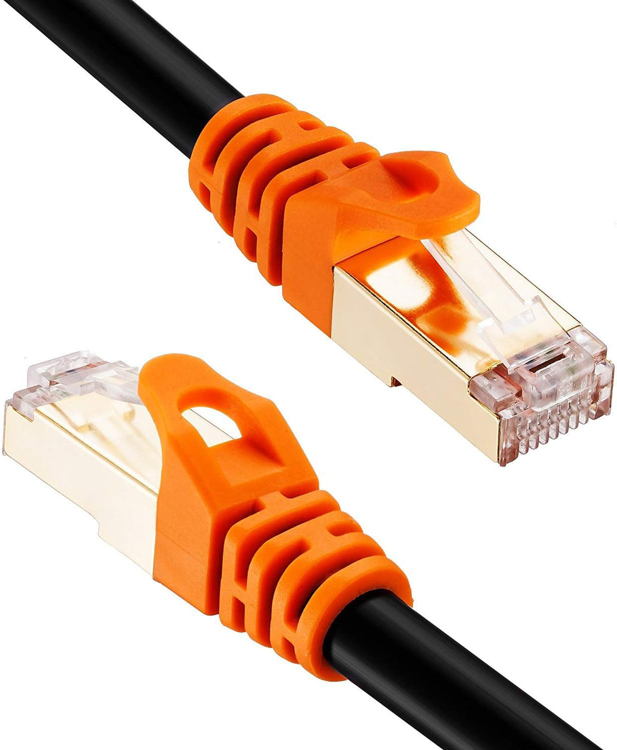 Cat 7 Outdoor Ethernet Cable 200 ft Heavy Duty Double Shielded Waterproof Direct Burial Ethernet Cable D2104