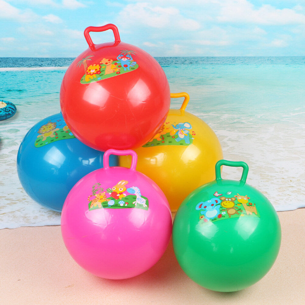 Children Inflatable Bounce Jumping Hopper Hop Ball 25cm R384946