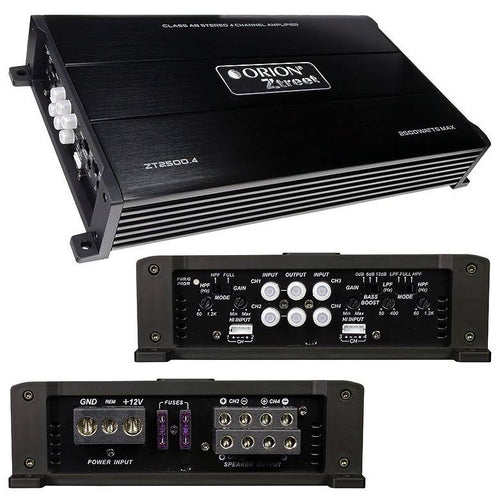 2000 Watt Max 4 Channel Amplifier W220
