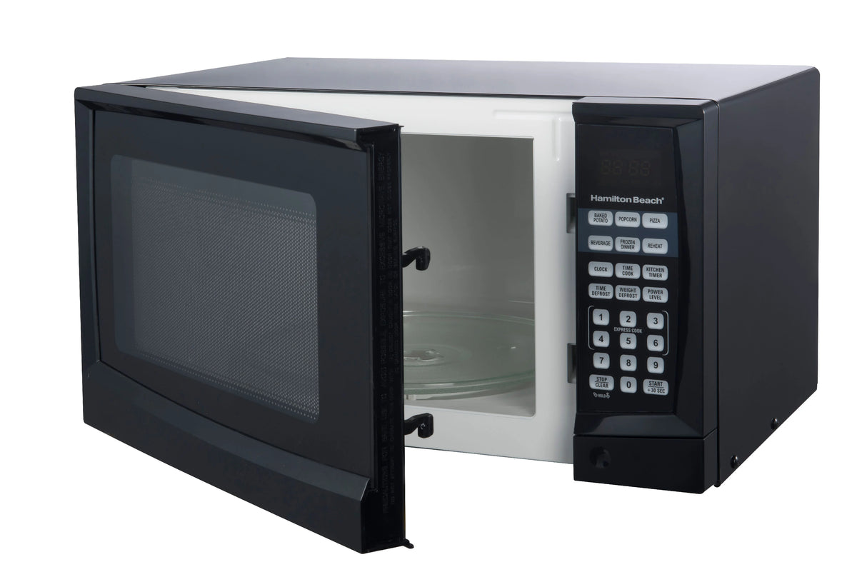Black Digital Microwave C39690