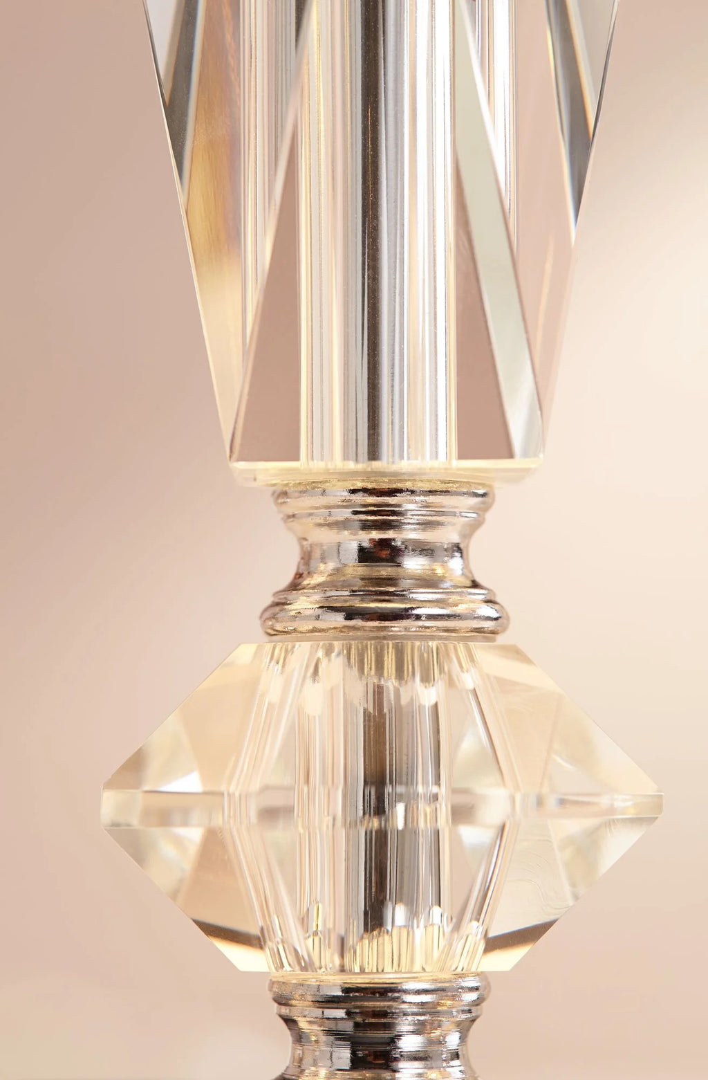 23" High Clear Crystal Accent Table Lamp W52281
