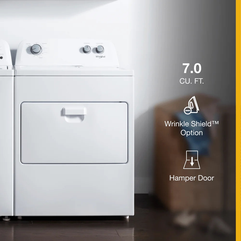 White 7.0 Cu. ft. Auto Dry Gas Dryer S514614