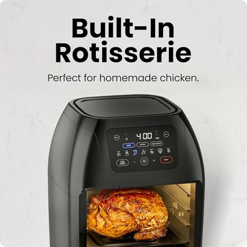 Black 10L Digital Air Fryer Convection Oven C28912