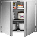 Stainless Steel Double Wall Outdoor Kitchen BBQ Access Door 33W x 23H Inch A3242